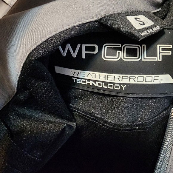 WP Weatherproof Golf Mens  Lightweight Pullover  Jacket Gray Size Small  LOGO - Picture 7 of 11